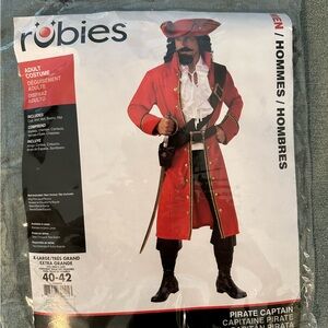 Adult Pirate Costume (Captain Hook)